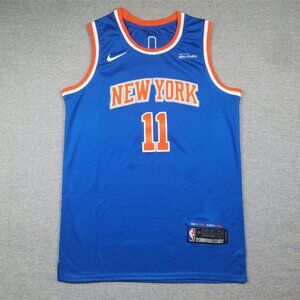 Mens Youths Available Choose Jalen Brunson Blue Stitched Jersey